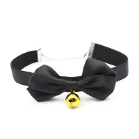 Collar con Lazo y Cascabel 29 cm Negro M · LATETOBED BDSM LINE · Accesorios BDSM y Fetish
