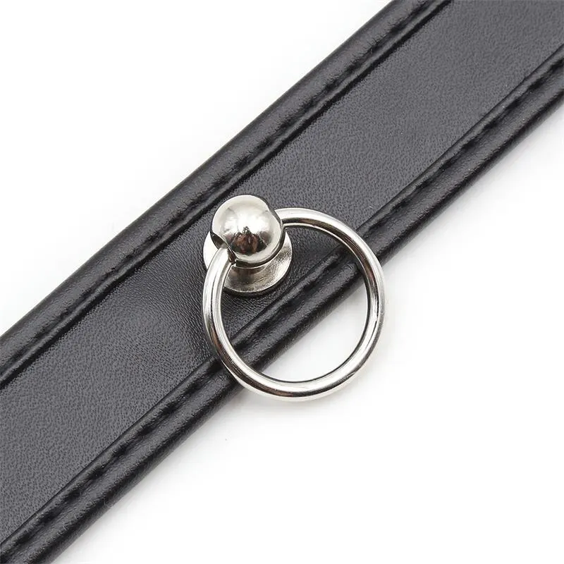 Collar con Aro Negro · LATETOBED BDSM LINE · Accesorios BDSM y Fetish — Foto 4