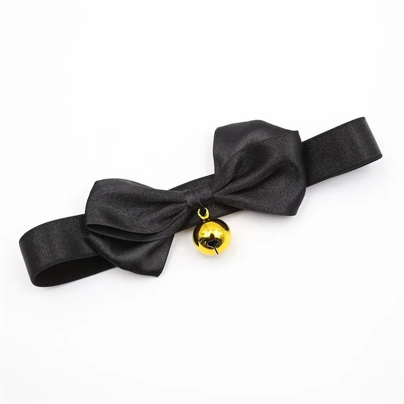 Collar con Lazo y Cascabel 36 cm Negro L · LATETOBED BDSM LINE · Accesorios BDSM y Fetish — photo 7