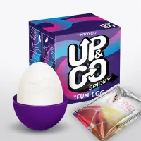 Spidey Huevo Masturbador Elástico Púrpura · UP&GO · Masturbadores Él