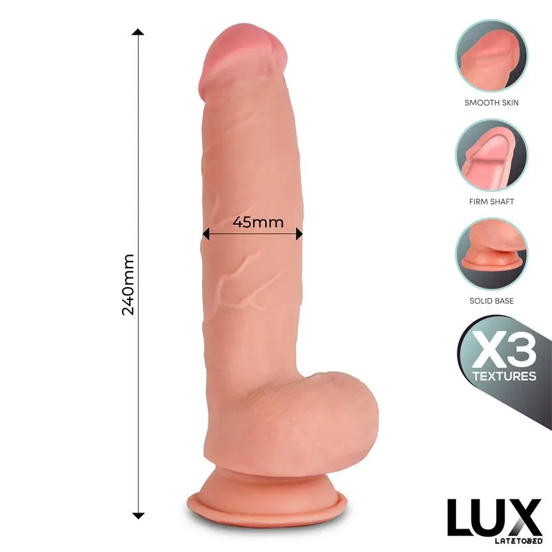 Klaus Dildo Triple Densidad con Testículos 9.4 · LUX · Dildos — photo 5