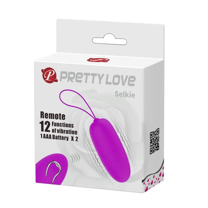 Selkie Huevo Vibrador con Control Remoto · PRETTYLOVE · Huevos y Balas Vibradoras — Foto 11