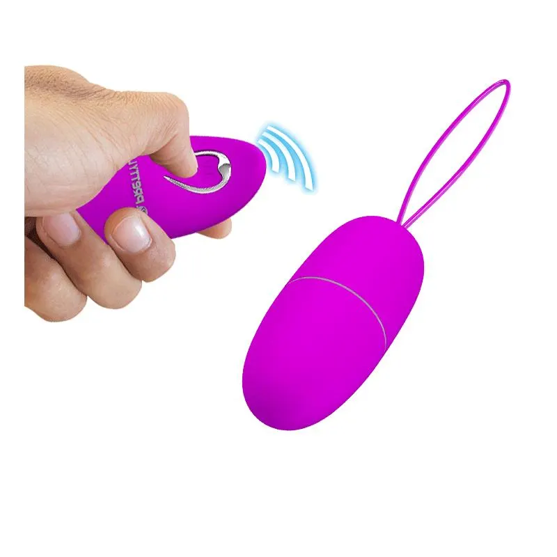 Selkie Huevo Vibrador con Control Remoto · PRETTYLOVE · Huevos y Balas Vibradoras — Foto 4