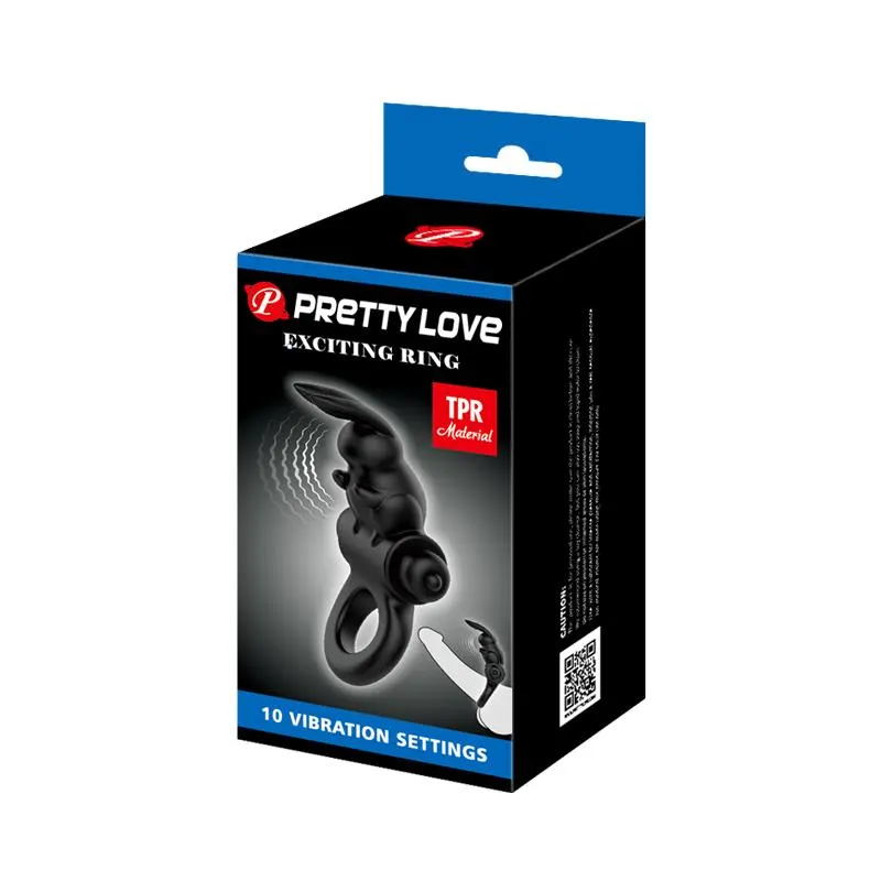 Anillo para el Pene con Vibración Exciting Ring · PRETTYLOVE · Anillos para el Pene — photo 9