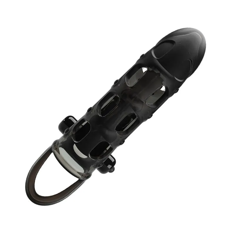 Cuper Funda para el Pene con Vibración +4 cm · PRETTYLOVE · Fundas y Extensiones para el Pene — Foto 3