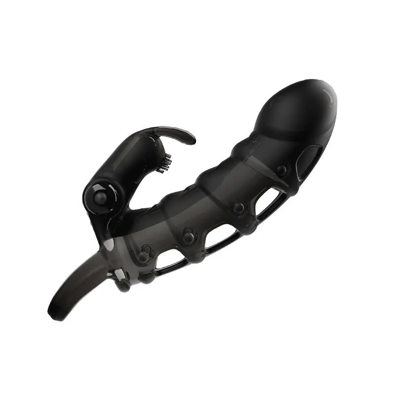 Cuper Funda para el Pene con Vibración +4 cm · PRETTYLOVE · Fundas y Extensiones para el Pene — Foto 5