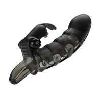 Cuper Funda para el Pene con Vibración +4 cm · PRETTYLOVE · Fundas y Extensiones para el Pene