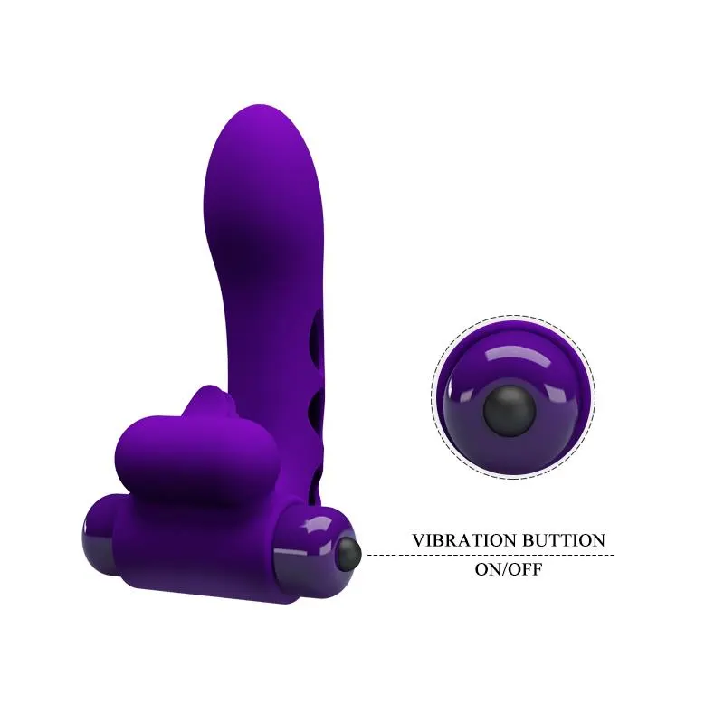 Orlando Funda para el Dedo con Vibración · PRETTYLOVE · Estimuladores de Clítoris — Foto 7