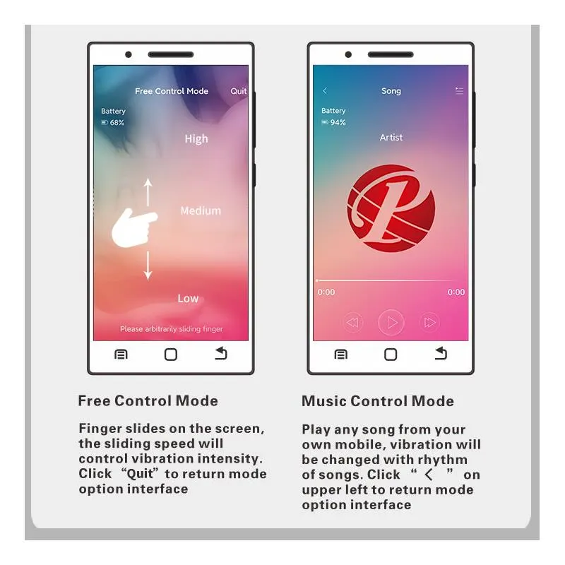 Kirk Huevo Vibrador con APP Movil Silcona USB · PRETTYLOVE · Huevos y Balas Vibradoras — Foto 13