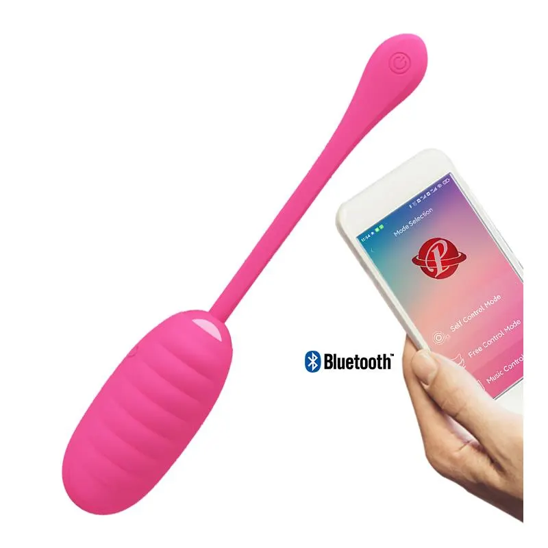 Kirk Huevo Vibrador con APP Movil Silcona USB · PRETTYLOVE · Huevos y Balas Vibradoras — Foto 5