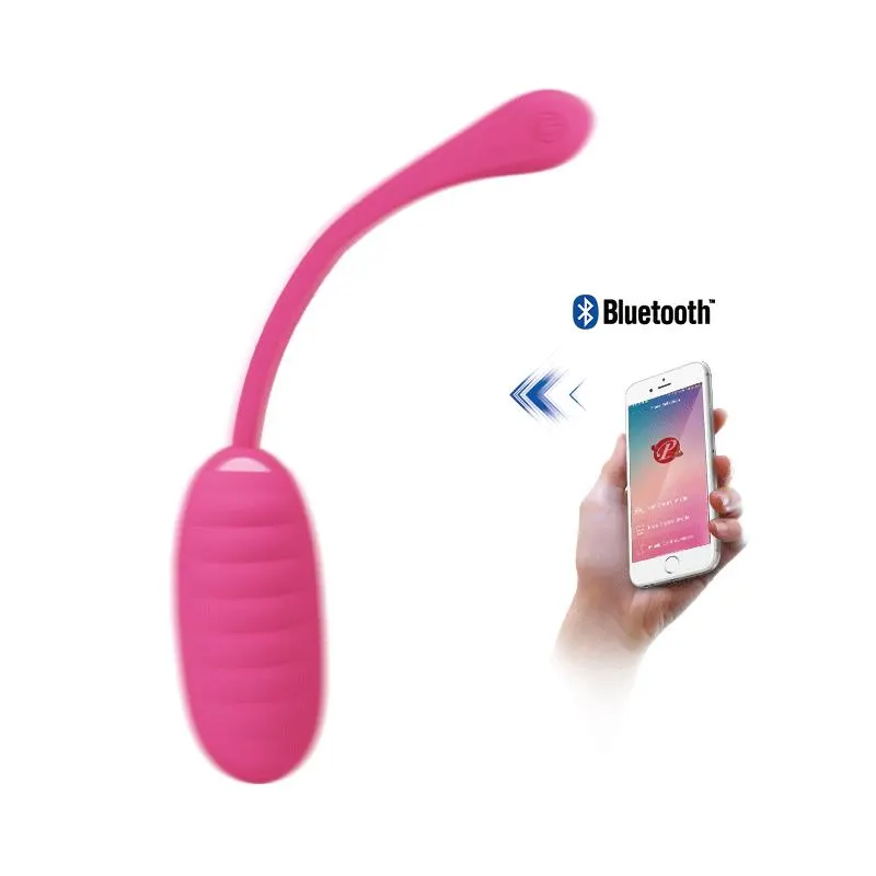 Kirk Huevo Vibrador con APP Movil Silcona USB · PRETTYLOVE · Huevos y Balas Vibradoras — Foto 6