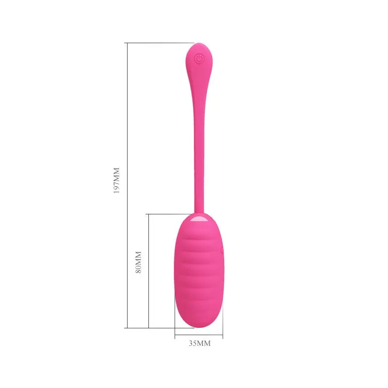 Kirk Huevo Vibrador con APP Movil Silcona USB · PRETTYLOVE · Huevos y Balas Vibradoras — Foto 9