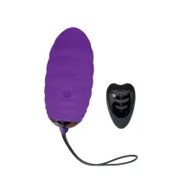 Huevo Vibrador Ocean Breeze 2.0 con Control Remoto Púrpura · ADRIEN LASTIC · Huevos y Balas Vibradoras