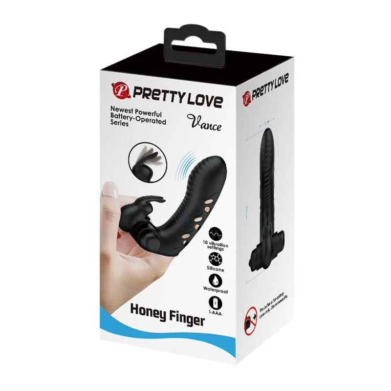 Vance Funda para el Dedo con Vibración · PRETTYLOVE · Estimuladores de Clítoris — Foto 9