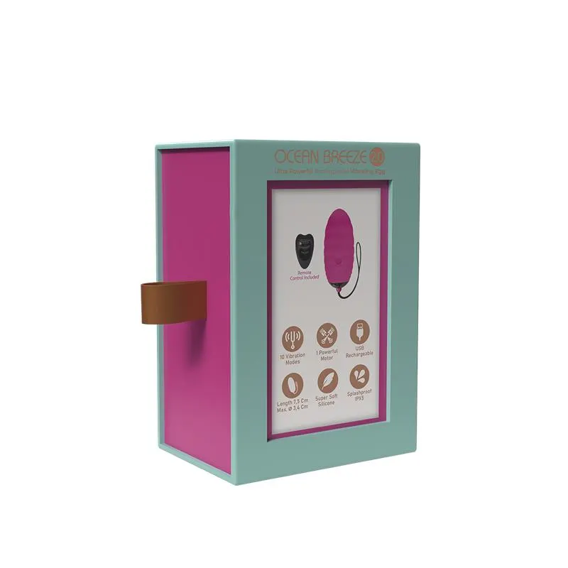 Huevo Vibrador Ocean Breeze 2.0 Control Remoto Rosa · ADRIEN LASTIC · Huevos y Balas Vibradoras — Foto 5