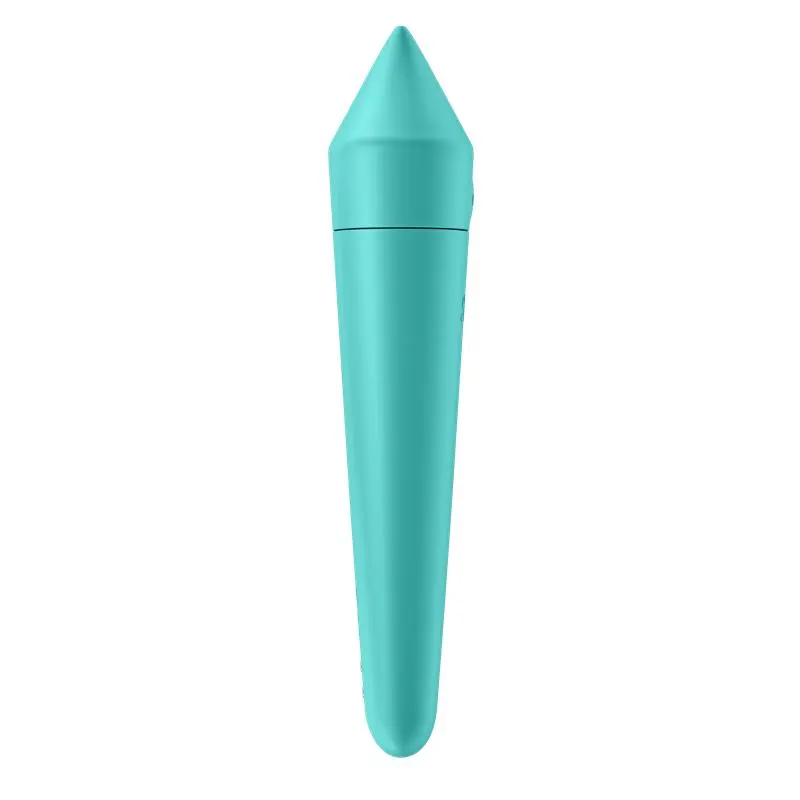 Ultra Power Bullet 8 Bala Vibradora con APP Turquoise · SATISFYER · Huevos y Balas Vibradoras — Foto 4