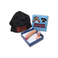 Set Caja Gorro Negro Cocinero, Broche y Estimulador · DIVERTY SEX · Juegos y Complementos Divertidos