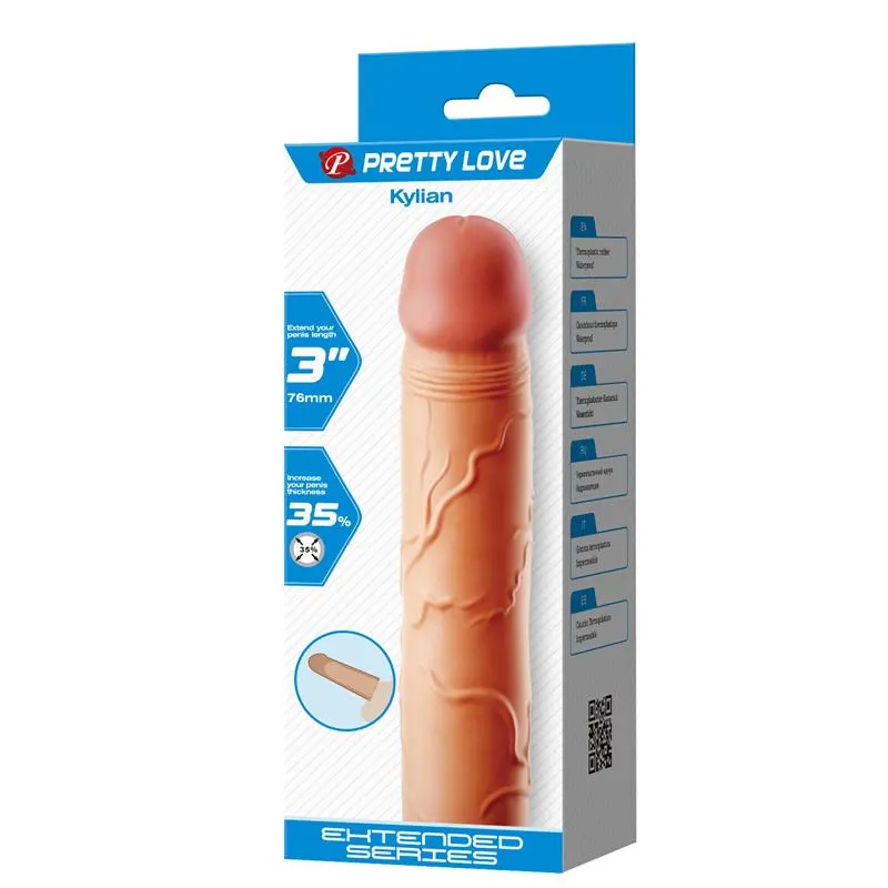 Funda para el Pene Extended Penis 3 Kylian · PRETTYLOVE · Fundas y Extensiones para el Pene — Foto 7