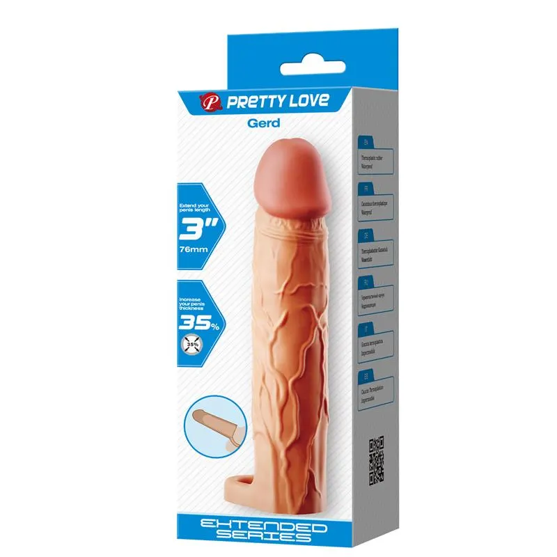 Funda para el Pene Extended Penis 3 Gerd · PRETTYLOVE · Fundas y Extensiones para el Pene — photo 7