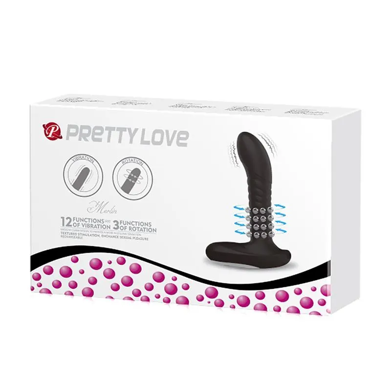 Estimulador Anal con Bolas Internas y Rotación · PRETTYLOVE · Anal — Foto 7