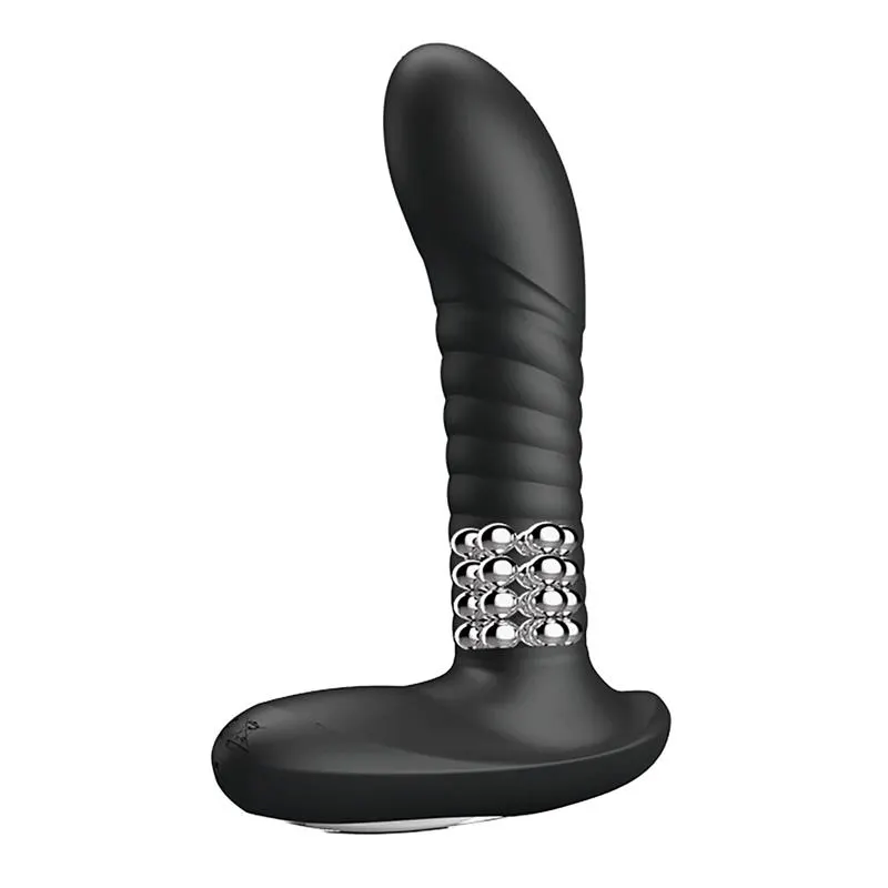 Estimulador Anal con Bolas Internas y Rotación · PRETTYLOVE · Anal