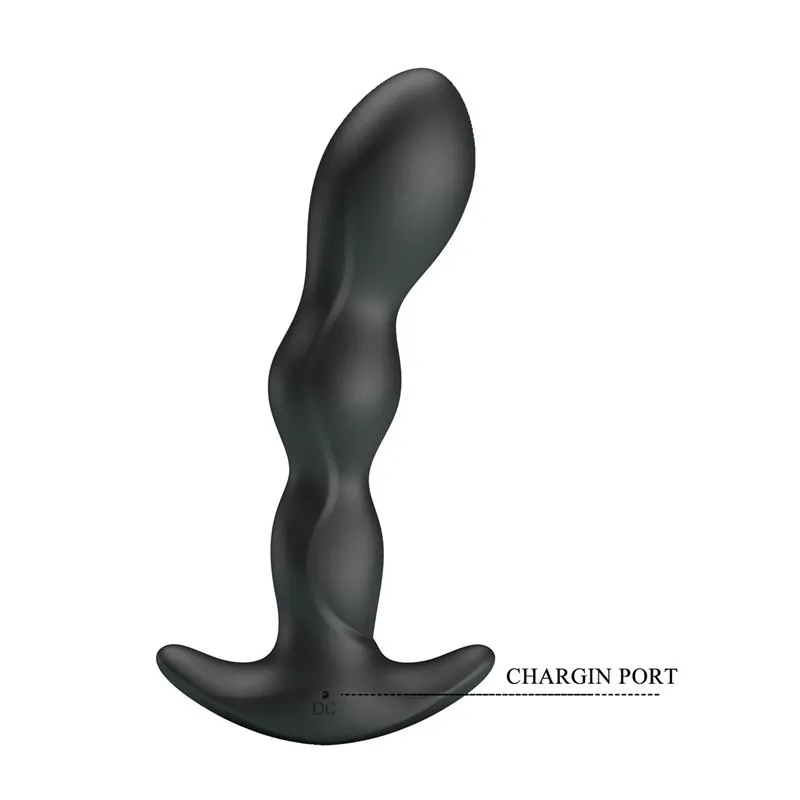 Yale Plug Anal con Vibración Negro · PRETTYLOVE · Anal — Foto 7