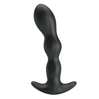 Yale Plug Anal con Vibración Negro · PRETTYLOVE · Anal