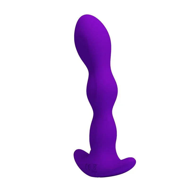 Yale Plug Anal con Vibración Púrpura · PRETTYLOVE · Anal — Foto 2