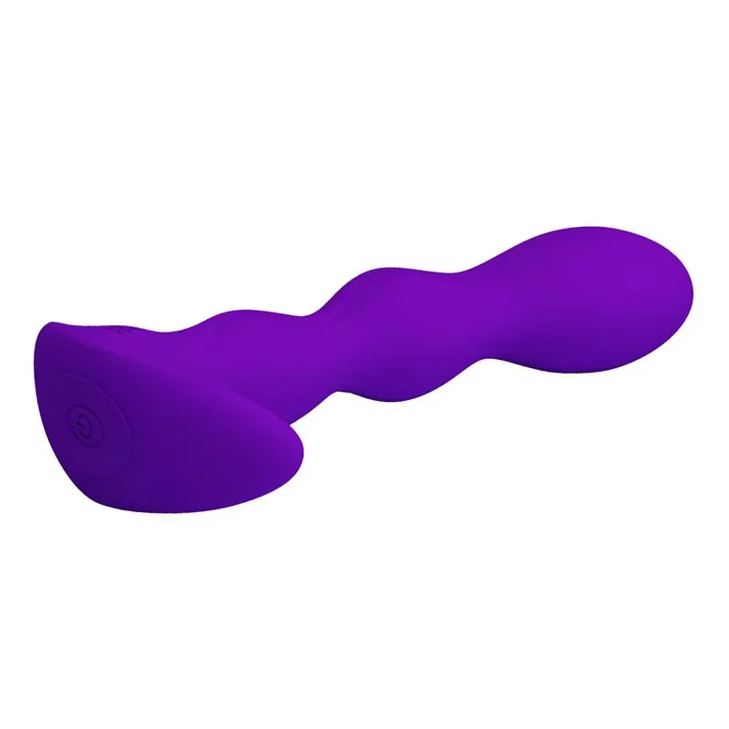 Yale Plug Anal con Vibración Púrpura · PRETTYLOVE · Anal — Foto 3