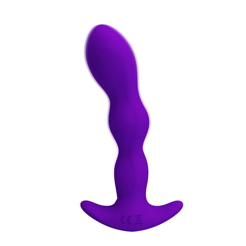 Yale Plug Anal con Vibración Púrpura · PRETTYLOVE · Anal — Foto 5