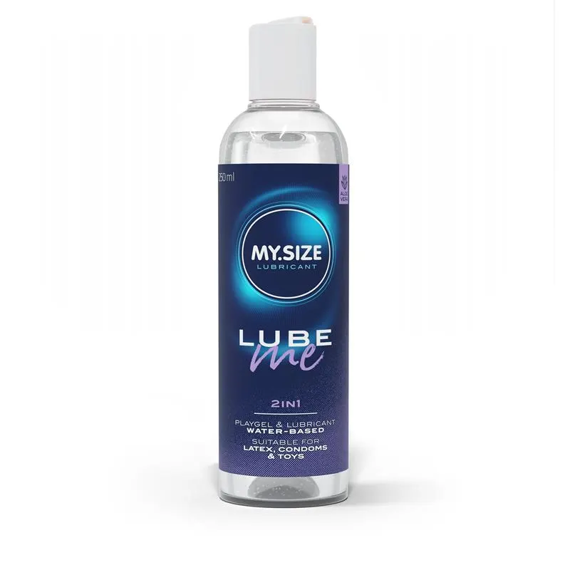 Lubricante Base Agua Lube Me 2in1 250 ml · MY SIZE · Lubricantes