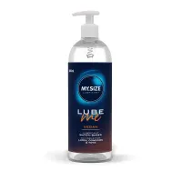 Lubricante Base Agua Lube Me Vegan 1000 ml · MY SIZE · Lubricantes