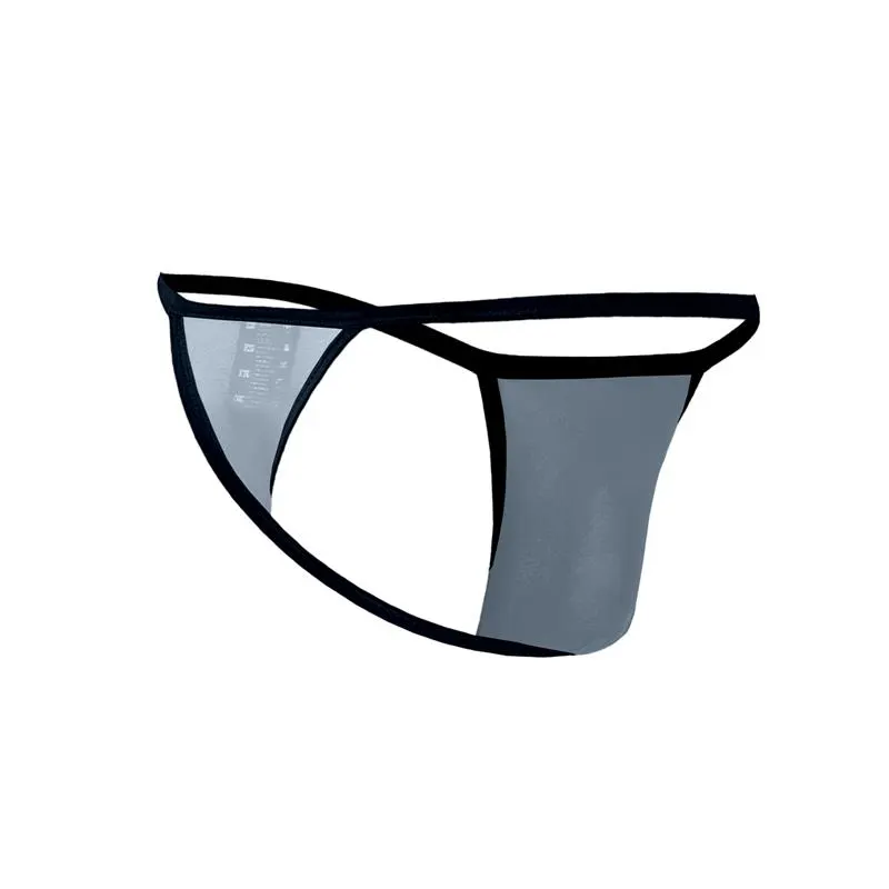 C4MSPX17 Mini Tanga Kini Mesh Grey · CUT4MEN · Tangas y Braguitas — Foto 4