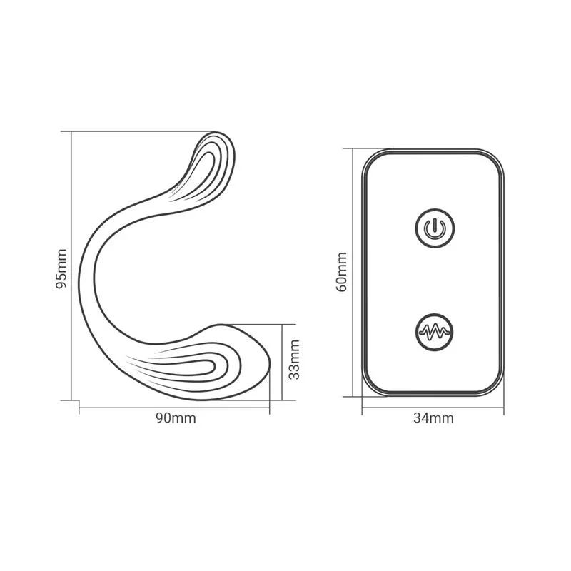 Nami Huevo Vibrador con Contol Remoto Silicona Líquida Unibody · INTOYOU · Huevos y Balas Vibradoras — photo 5