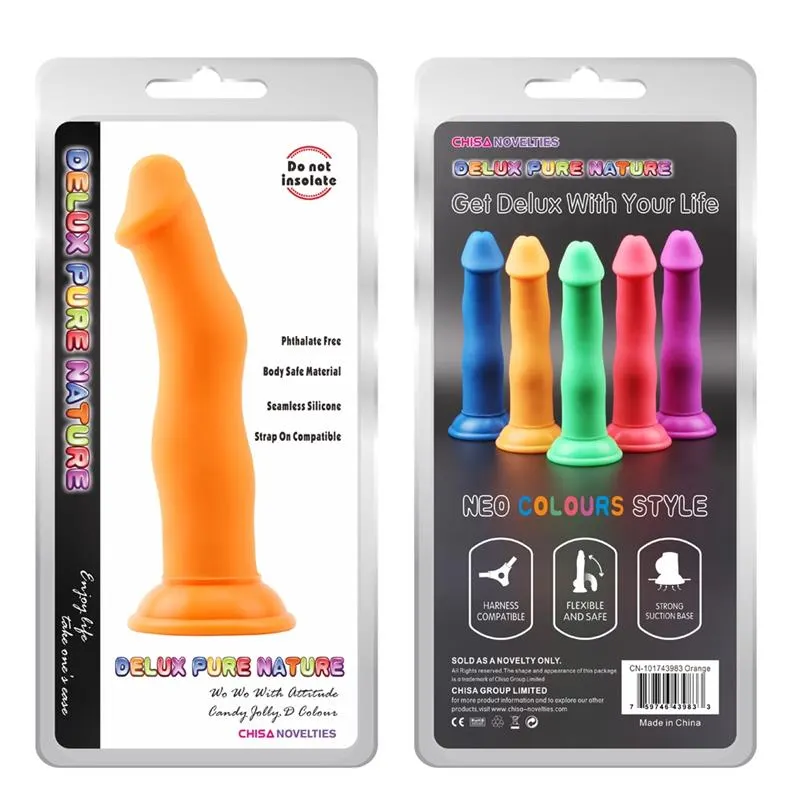 Dildo Naranja Jolly D · CHISA · Dildos — photo 2