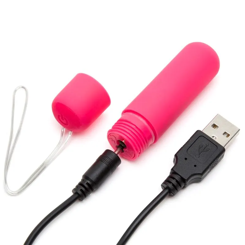Estimulador de Braguita Control Remoto USB Rosa · HAPPY RABBIT · Estimuladores de Clítoris — Foto 4