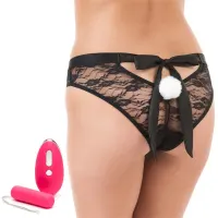 Estimulador de Braguita Control Remoto USB Rosa · HAPPY RABBIT · Estimuladores de Clítoris