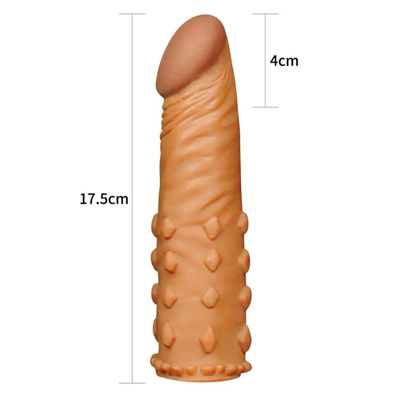 Funda para el Pene Add 2 Pleasure X Tender Marrón · LOVETOY · Fundas y Extensiones para el Pene — photo 5