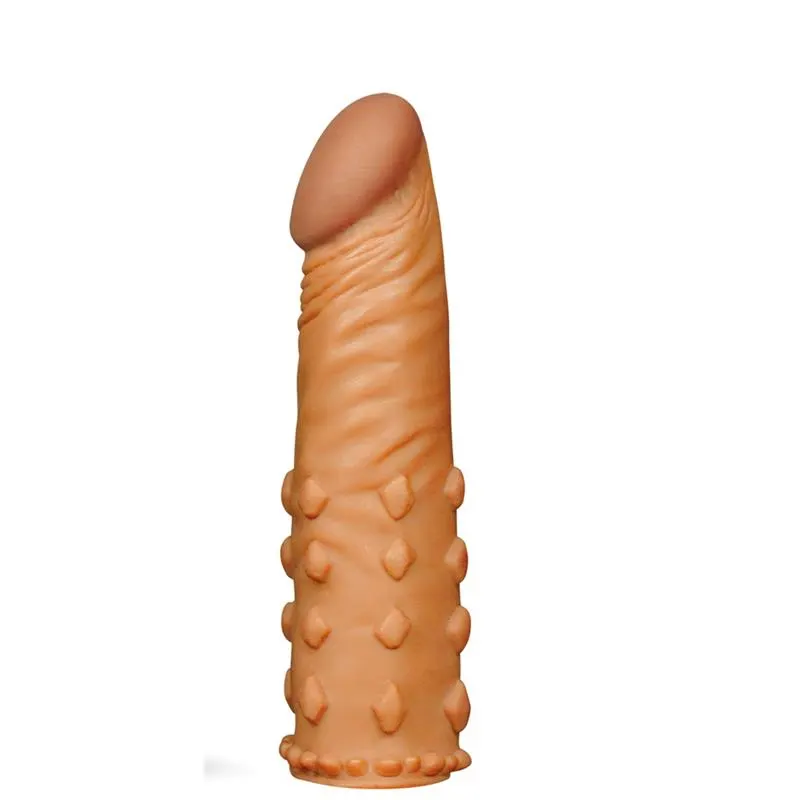 Funda para el Pene Add 2 Pleasure X Tender Marrón · LOVETOY · Fundas y Extensiones para el Pene