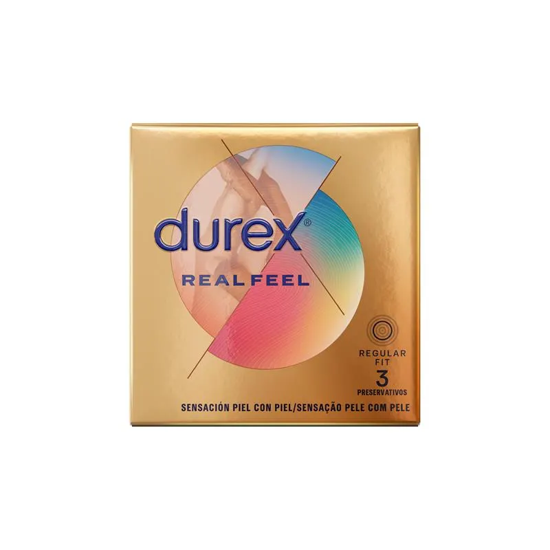 Preservativos Real Feel 3ud · DUREX · Lubricantes — photo 2