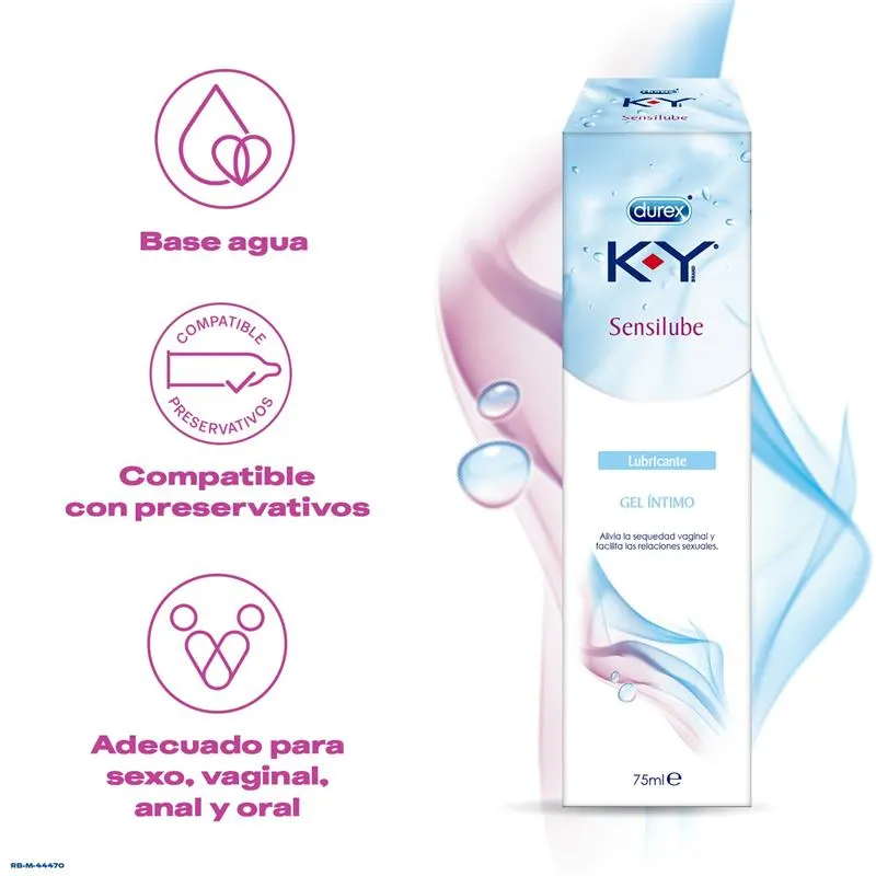 Lubricante Base Agua Duplo KY Sensilub 75ml · DUREX · Lubricantes — photo 2