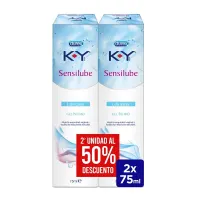 Lubricante Base Agua Duplo KY Sensilub 75ml · DUREX · Lubricantes
