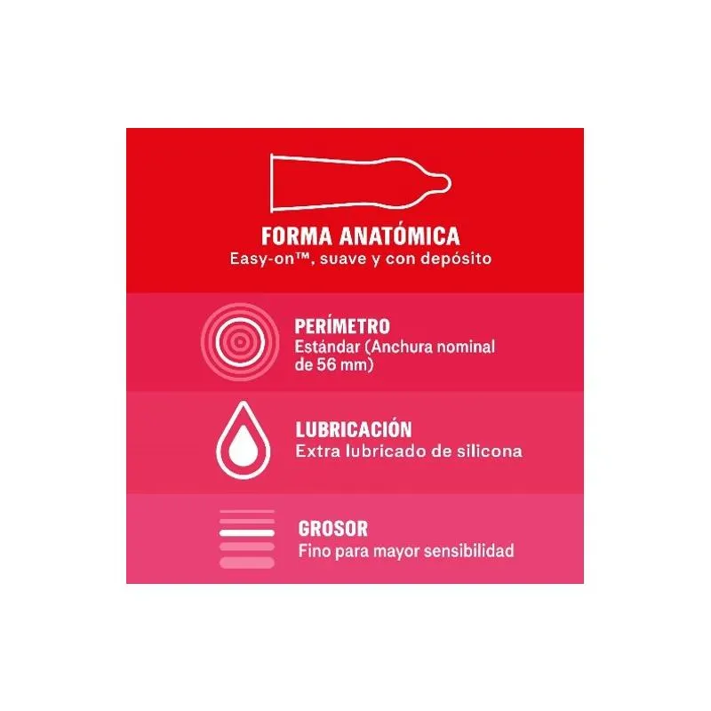 Preservativos Sensitivo 3ud · DUREX · Lubricantes — Foto 3