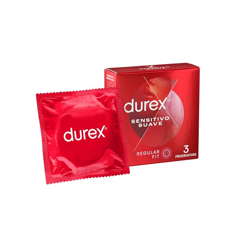 Preservativos Sensitivo 3ud · DUREX · Lubricantes