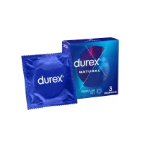 Preservativos Natural 3ud · DUREX · Lubricantes