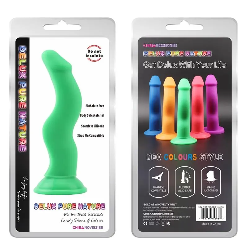 Dildo Verde Shane G. · CHISA · Dildos — Foto 2