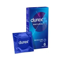 Preservativos Natural 6ud · DUREX · Lubricantes