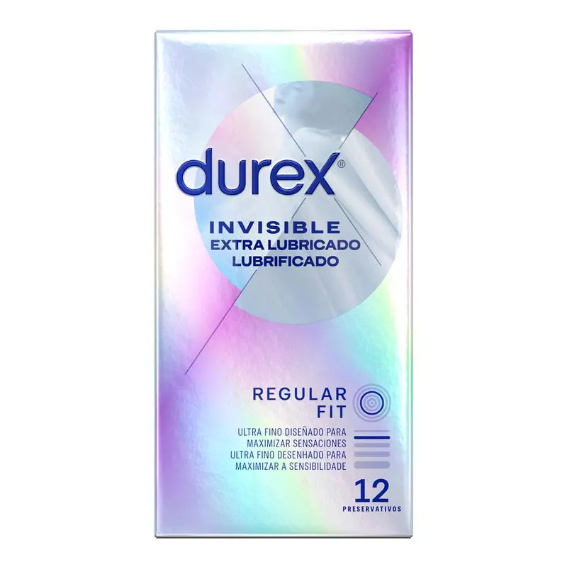 Preservativos Invisible Extra Lubricación 12ud · DUREX · Accesorios y Sets — photo 2