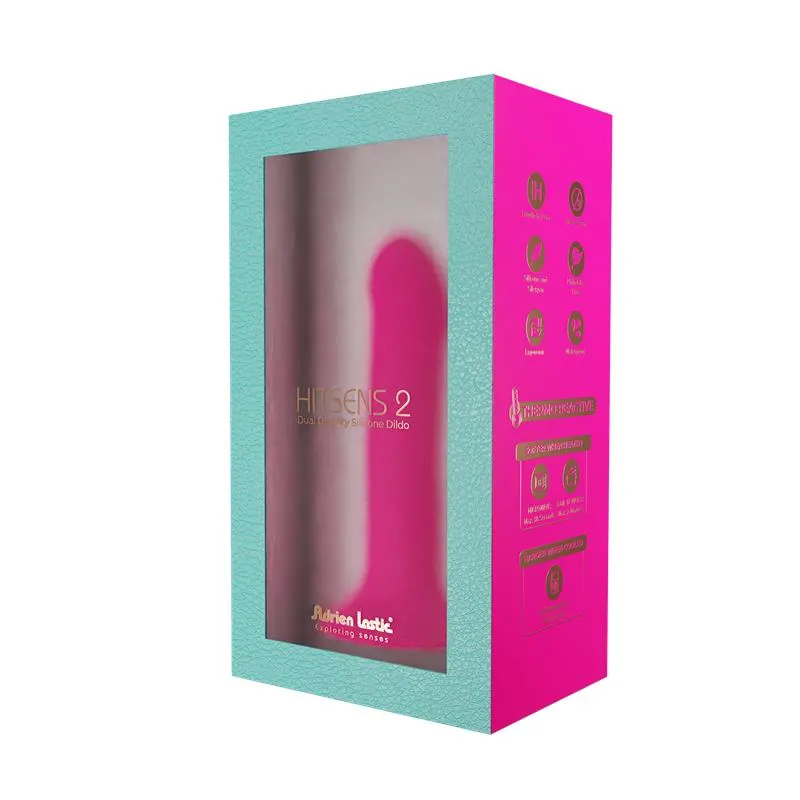Dildo Hitsens 2 Doble Densidad Rosa · ADRIEN LASTIC · Dildos — Foto 4