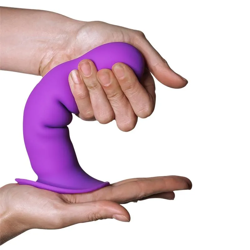 Dildo Hitsens 3 Doble Densidad Purpura · ADRIEN LASTIC · Dildos — Foto 2